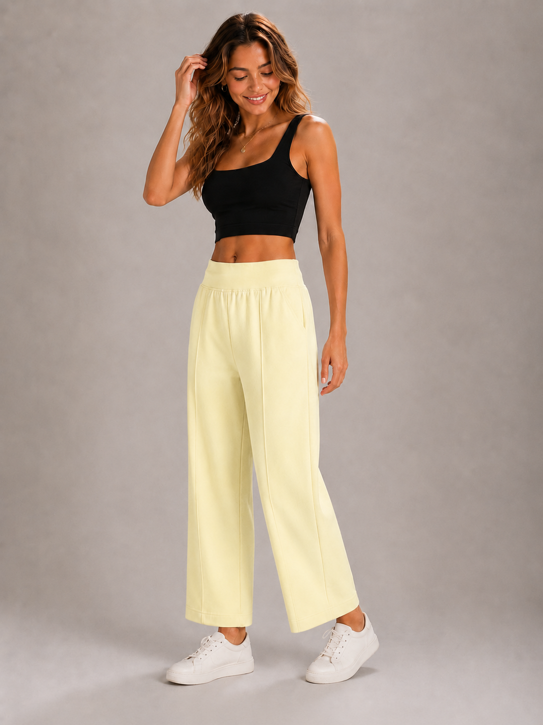 Off White Valentino Wide Leg Pant