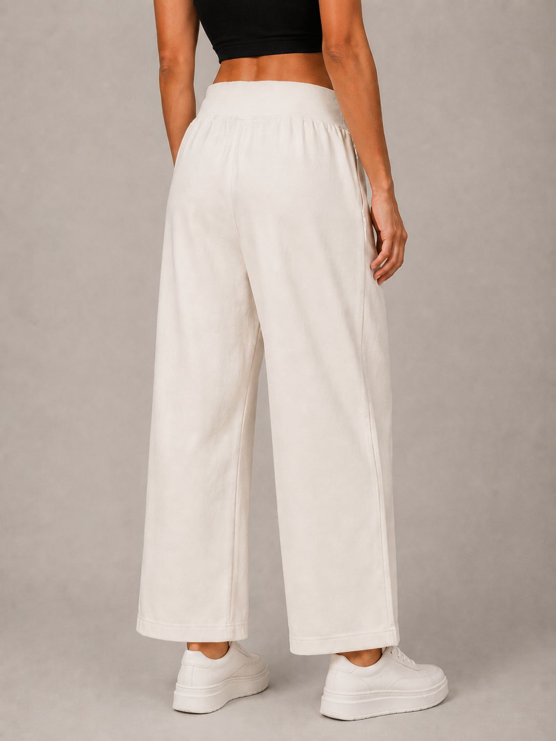 Off-White Wide Leg Pant