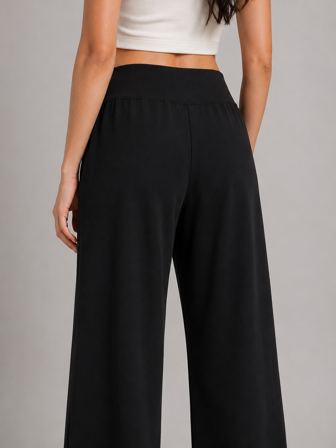 Black Wide Leg Pant
