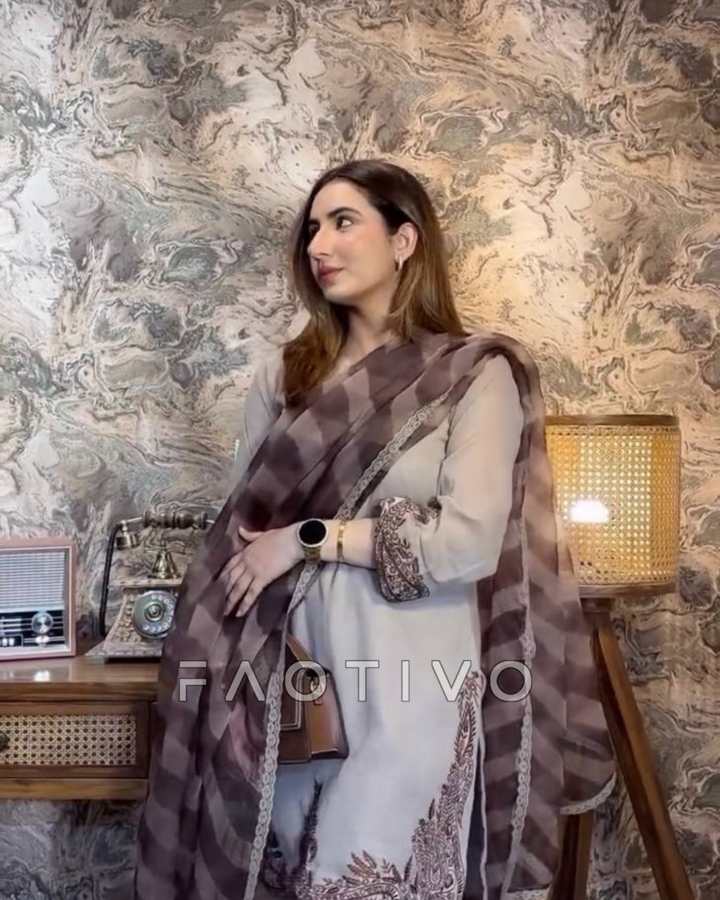 Fox Georgette Embroidered Suits | Readymade Outfit S to XXL