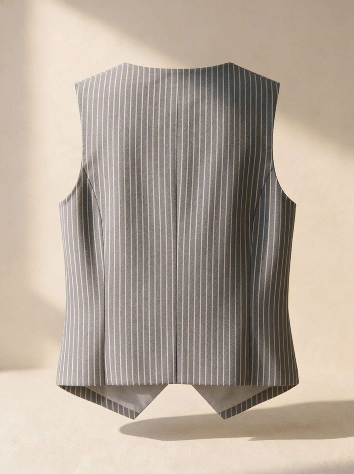 Grey Cotton Waistcoat