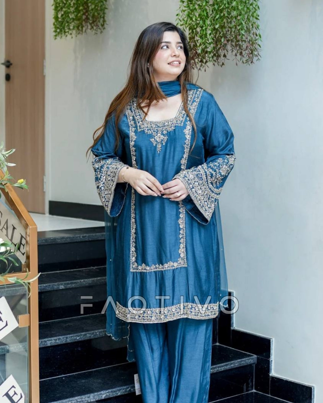 Embroidered Chiffon Suits | Wedding & Eid Collection S–XXL