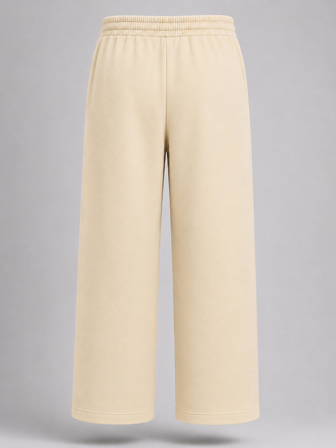 Beige Valentino Wide Leg Pant