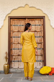 Premium Ready Made Silk Kurti Pant Dupatta Set