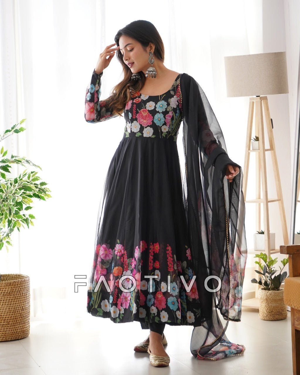 Women’s Anarkali Gown Set