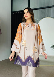 Rayon Printed Co Ord Set with Kurta and Pant