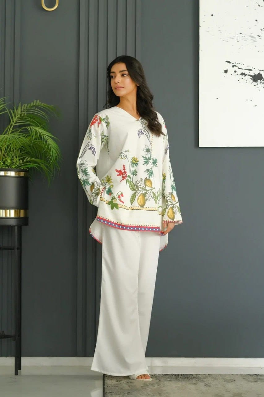 Rayon Printed Co Ord Set
